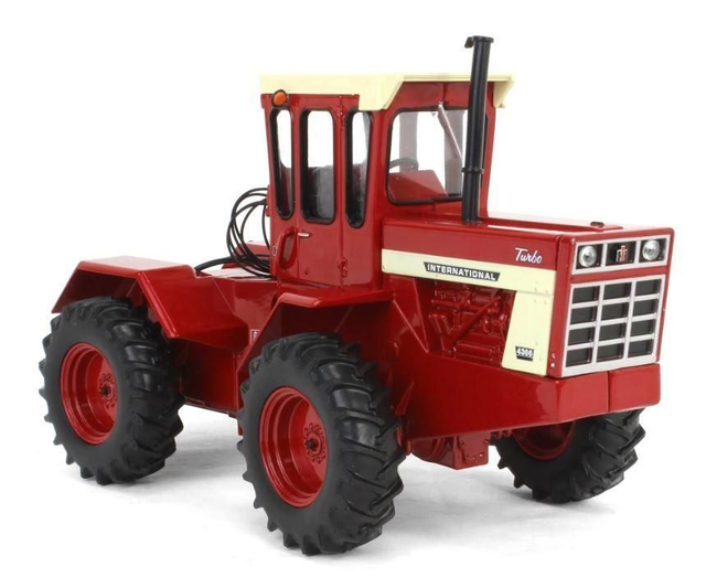 INERNATIONAL 4366 4x4 avec cabine rouge - Collection Prestige