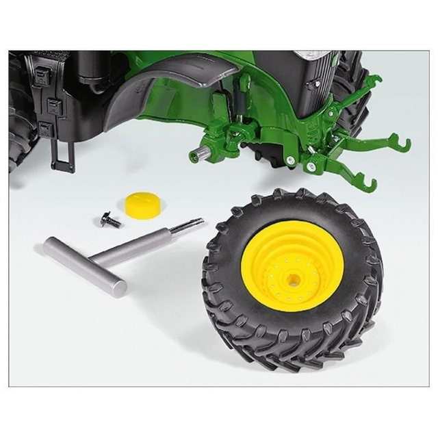 Tracteur miniature JOHN DEERE 7290R ref 7469 WIKING 1-32