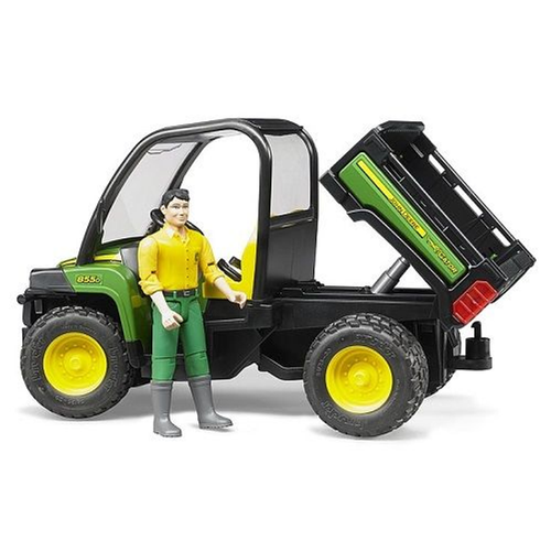 Bruder 02490 - John Deere Gator XUV 855D avec chauffeur