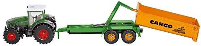 1989 Fendt avec benne sur crémaillère deposable