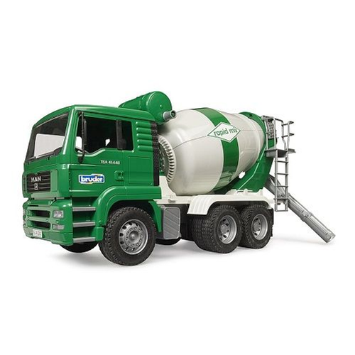 Bruder 02739 camion toupie vert