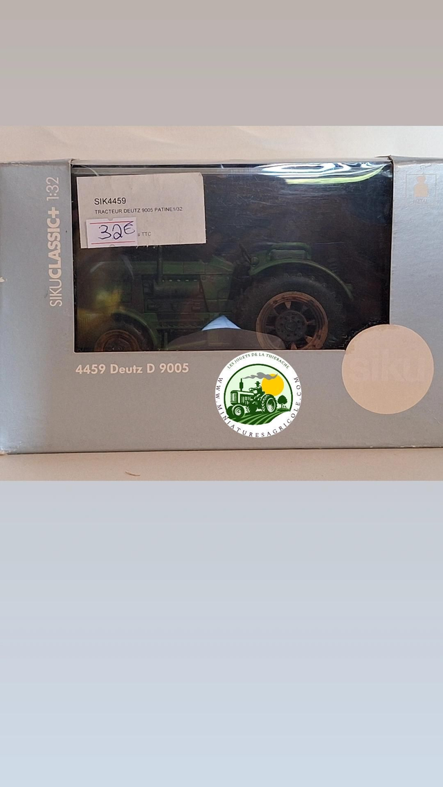 4459 Tracteur Deutz 9005 patine 1:32