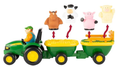 Tomy John Deere 34908 tracteur avec remorques et animaux