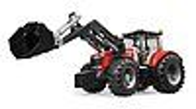 Bruder tracteur Massey Ferguson 7600 avec chargeur 03047