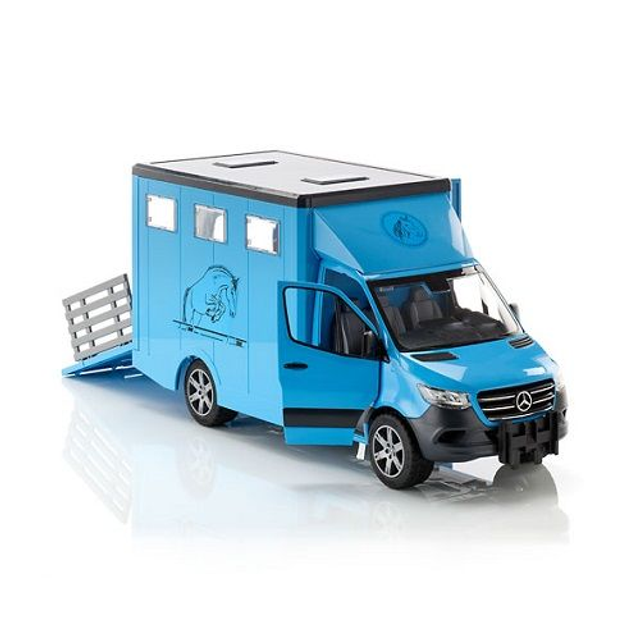 Bruder 02674 camion Mercedes Benz sprinter cheval