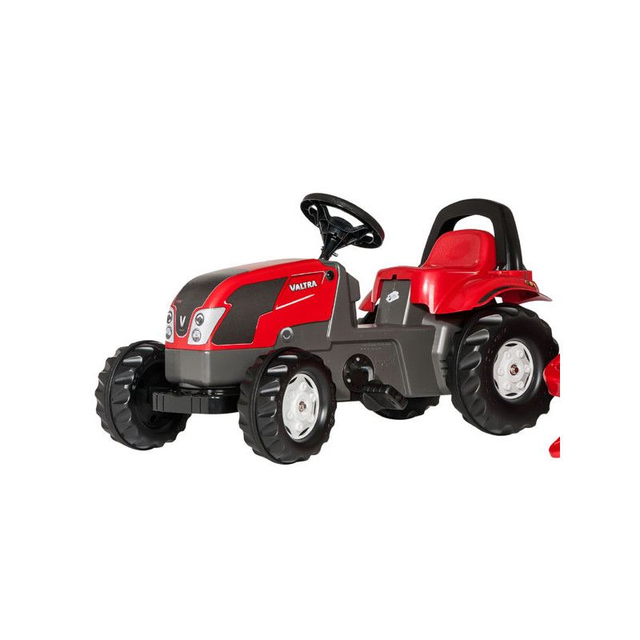 Valtra 012527 Tracteur à pédales Rollykid Valtra avec remorque rouge