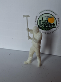 Figurine avec un merlin en résine à peindre 1:32 kos07