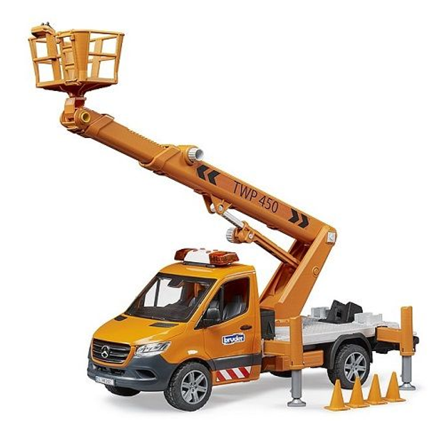 Bruder 02679 camion Mercedes Benz sprinter nacelle