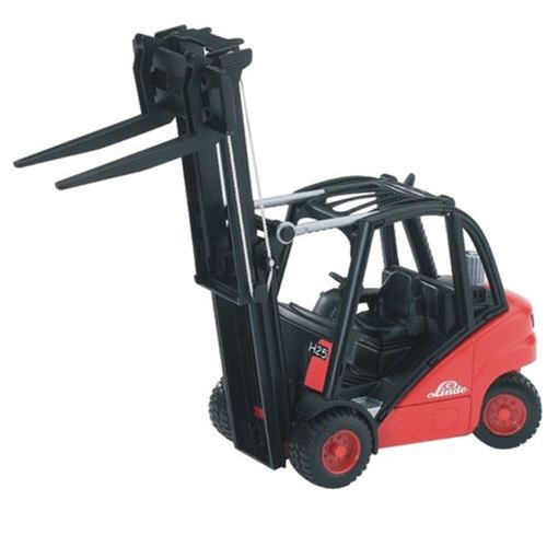 Bruder 02511 chariot élévateur rouge