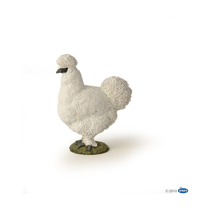 pAPO 51169 Poule soie La vie à la ferme Originaire de Chine