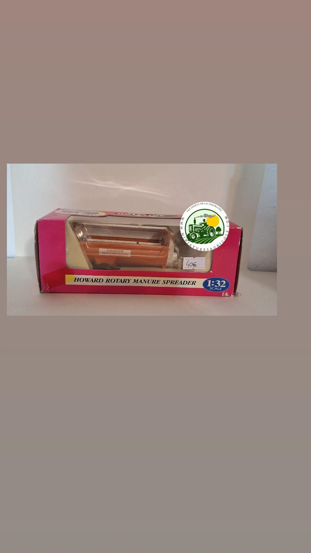 Howards Rotaspreader - Épandeur à fumier britains 9575