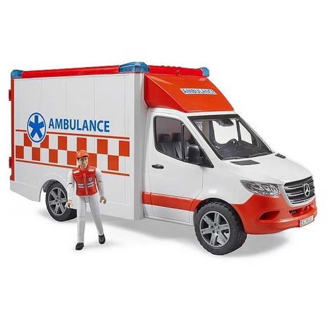 Bruder 02676 camion Mercedes Sprinter ambulance