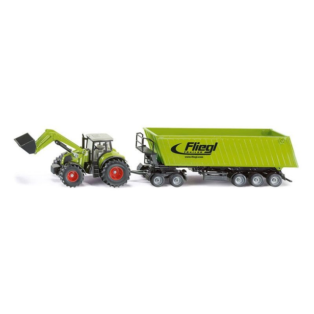 1949 tracteur Claas avec chargeur frontal dolly et benne basculante