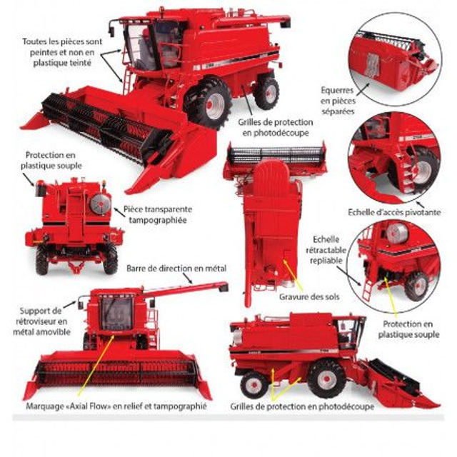 UH 5269 maaidorser Case Axial 2188