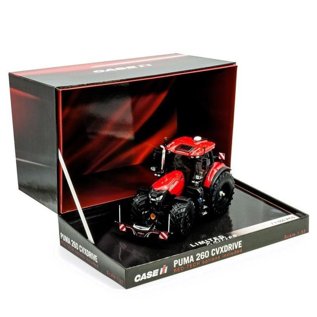 UH - Coffret Case-IH Puma 260 CVXDrive 6864 - Edition Limitee RED-TECH options - 1000 pcs
