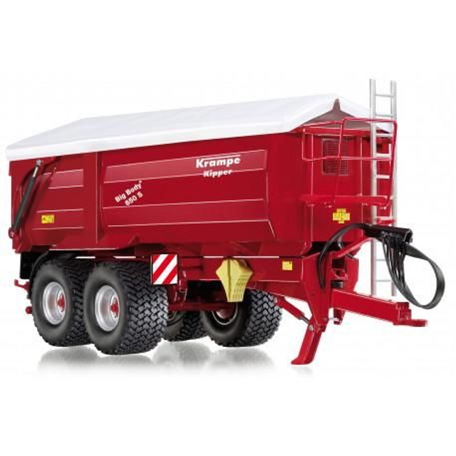 Remorque KRAMPE Big Body 650S Latéral W7335 WIKING 1/32