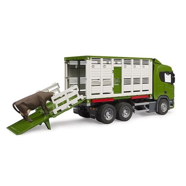 Bruder 03548 camion bétaillère Scania vert