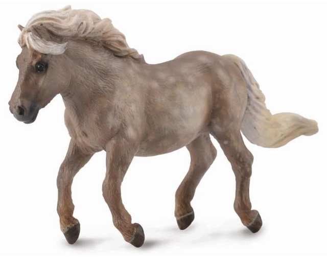 Collecta Pays du cheval >  Chevaux - Échelle 1:20    88606  Poney Shetland Silver Dapple