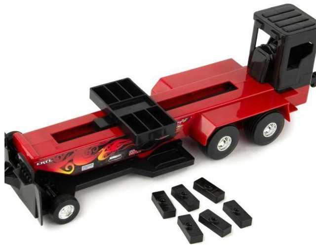 CASE IH HOT SHOT tracteur pulling avec remorque