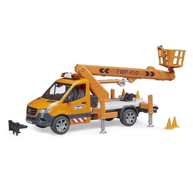 Bruder 02679 camion Mercedes Benz sprinter nacelle
