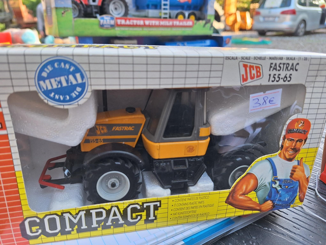 Joal 195 JCB Fastrac 155-65 tracteur 1:32 orig