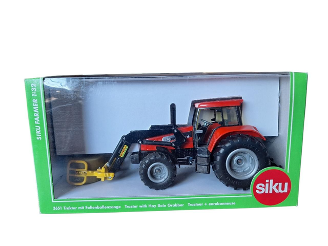 Siku 3651 tracteur CS150 avec pinces à balles