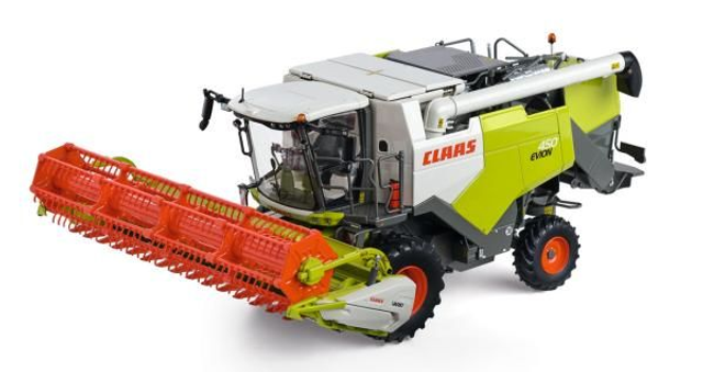 Moissonneuse batteuse CLAAS Evion 450 avec coupe blé - Edition limitée à 1000ex