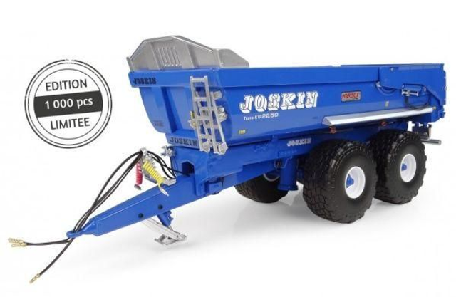 Remorque JOSKIN trans-KTP 22/50 2 Essieux bleu - Edition Limitée à 1000ex.