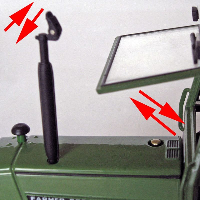 Wei1047 TRACTEUR FENDT FARMER 308 LSA 1047 WEISE TOYS 1/32