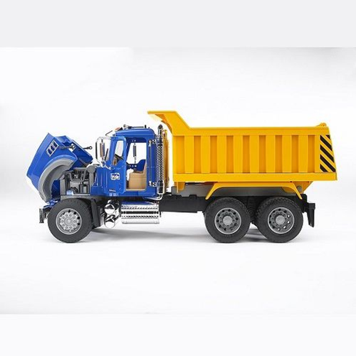 Bruder 02815 - Camion benne Mack Granite jaune