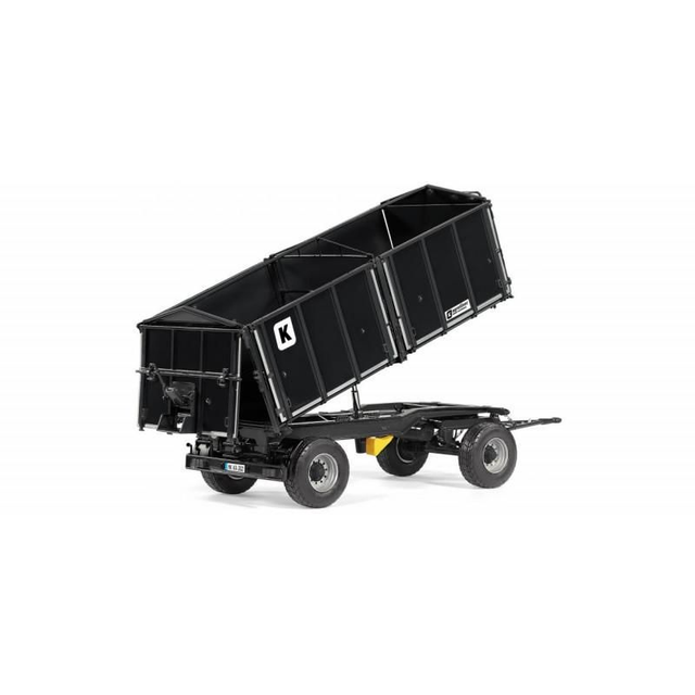 Remorque KRöGER HKD302 noire W7867 WIKING 1/32