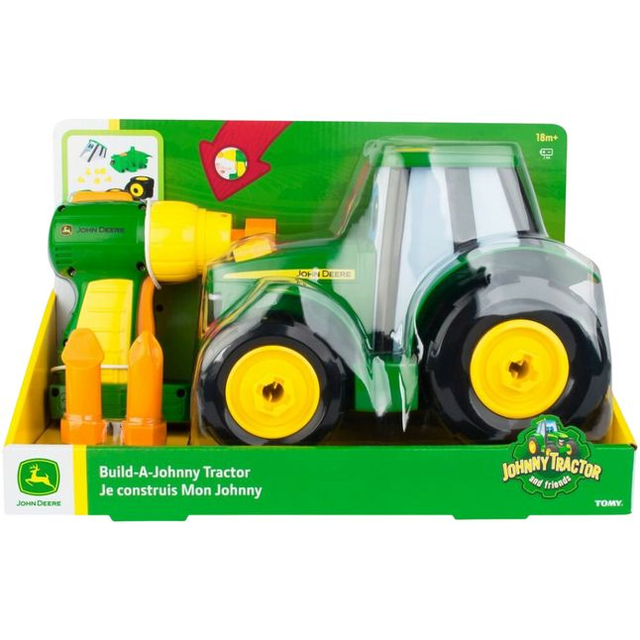 Tomy John Deere LP67346 tracteur avec visseuse