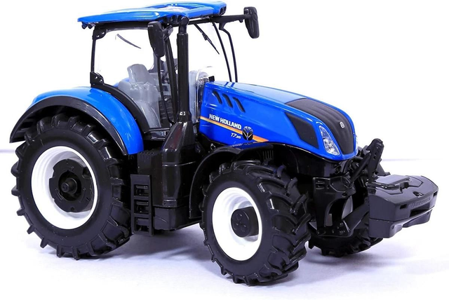 Bburago 18-44066 Tracteur New Holland T7 HD Bleu