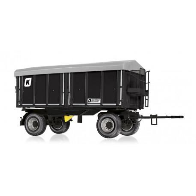 Remorque KRöGER HKD302 noire W7867 WIKING 1/32