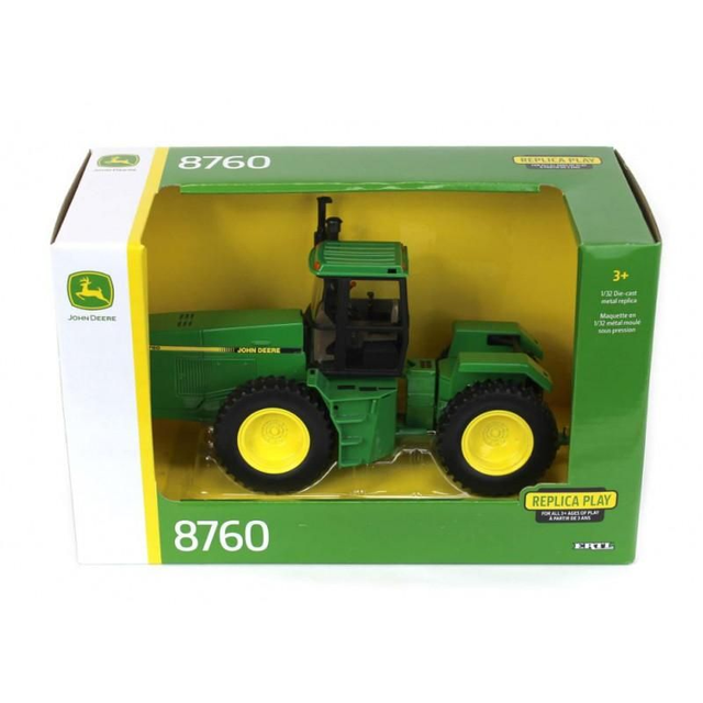 TRACTEUR MINIATURE JOHN DEERE 8760 45920 ERTL 1/32