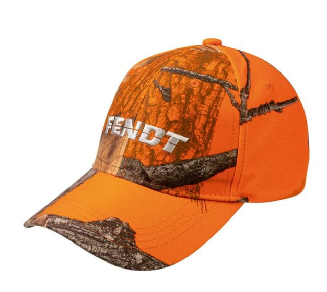 Casquette orange / camouflage 663