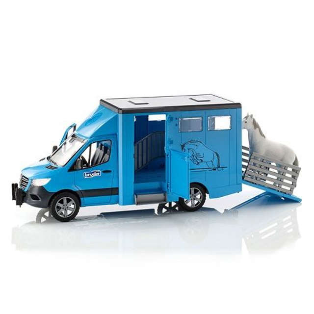 Bruder 02674 camion Mercedes Benz sprinter cheval