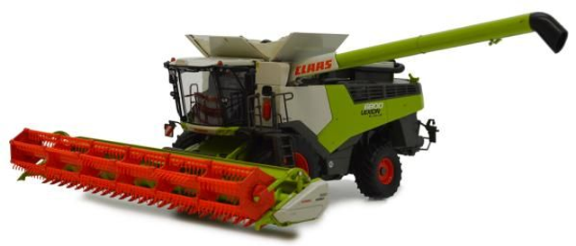 Moissonneuse CLAAS Lexion 6800 et chariot porte coupe