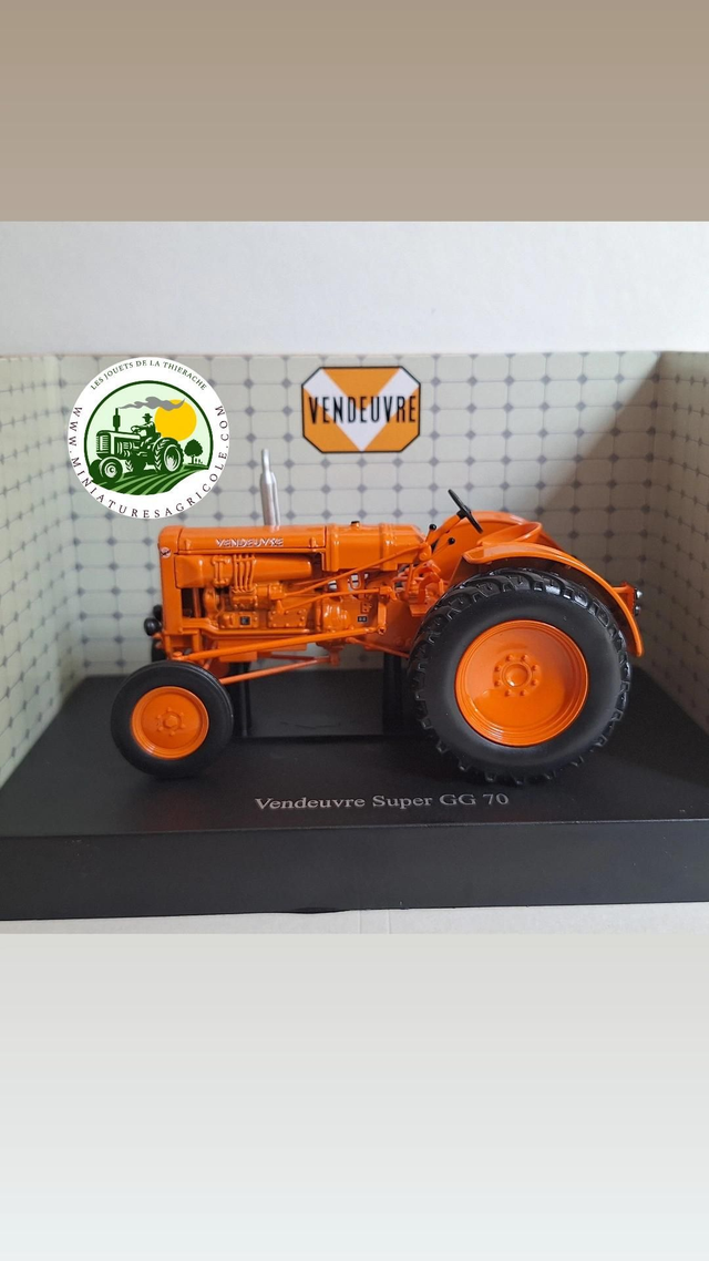Universal hobbies UH2914 Tracteur Vendeuvre Super GG 70