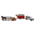 Kids Globe 520213 Coffret complet land Rover avec van et accessoires
