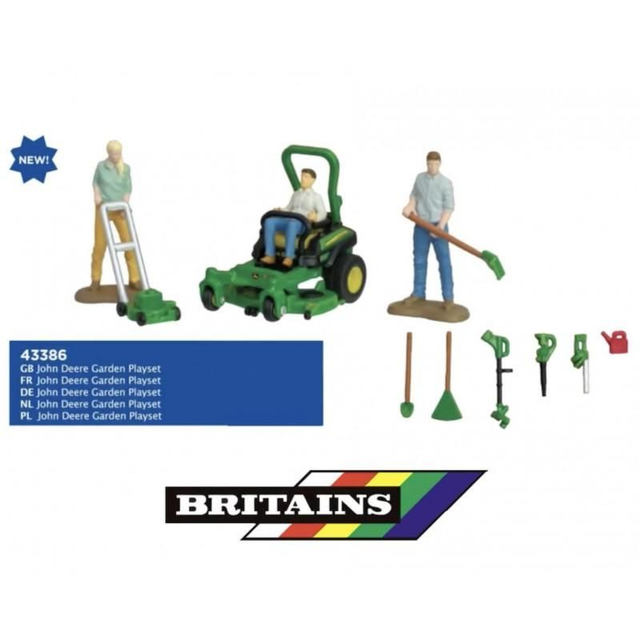 Set de jardin JOHN DEERE 43386 BRITAINS 1/32