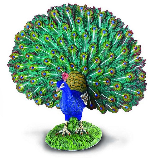 Paon CollectA – Figurine d’oiseau L