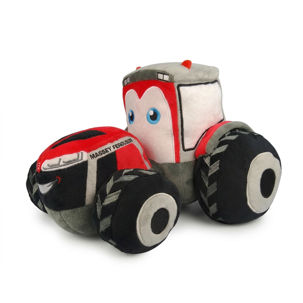 Peluche tracteur Massey Ferguson 9S – UH Kids UHK1183 – Précommande