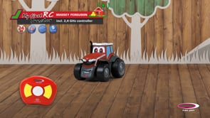 Massey Ferguson My First RC – Tracteur radiocommandé 2,4 GHz avec son 405321