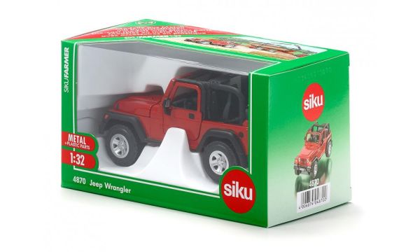 Miniature Jeep Wrangler 1/32 SIKU SIK4870