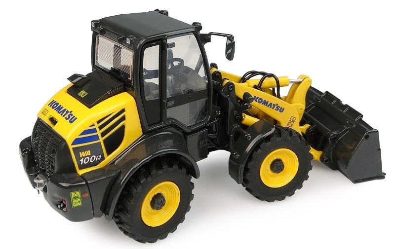Chargeur sur pneus Komatsu WA100M UH8145 Universal Hobbies 1/50