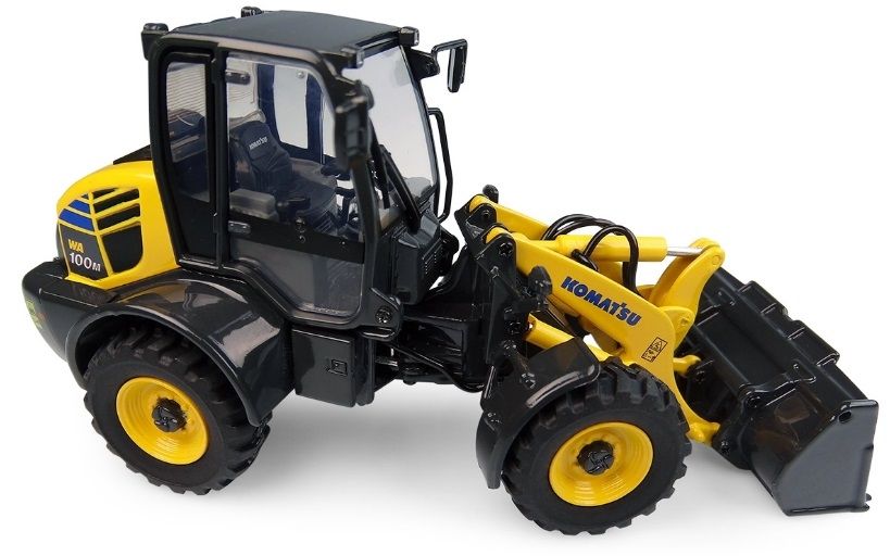 Chargeur sur pneus Komatsu WA100M UH8145 Universal Hobbies 1/50