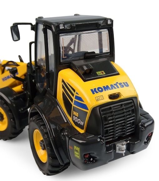 Chargeur sur pneus Komatsu WA100M UH8145 Universal Hobbies 1/50