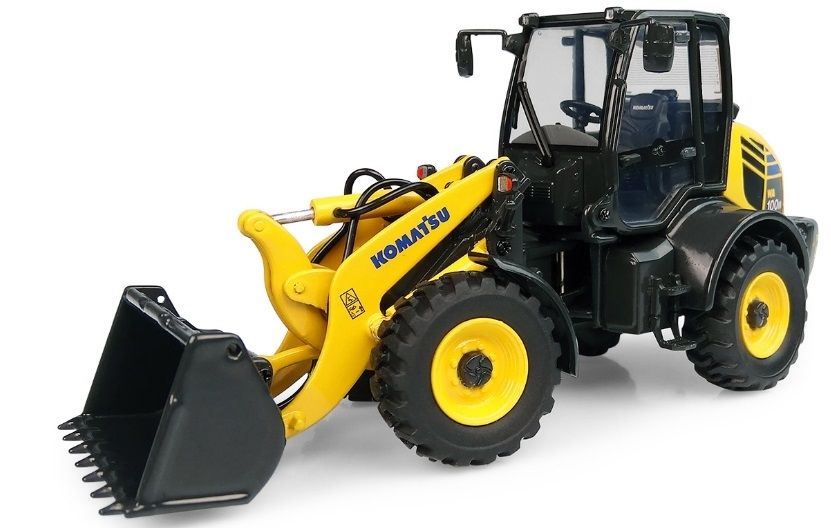 Chargeur sur pneus Komatsu WA100M UH8145 Universal Hobbies 1/50